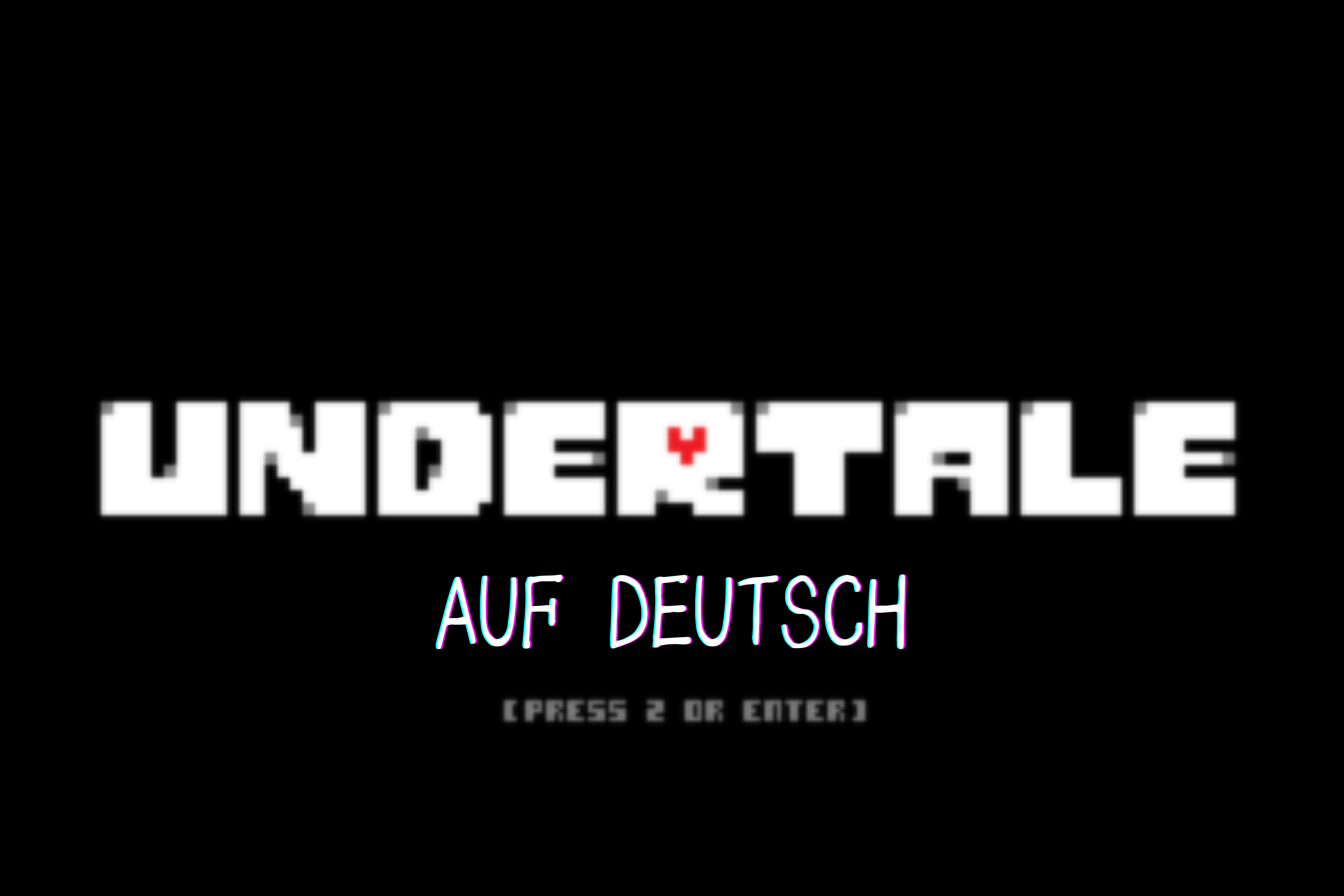 【UNDERTALE】ドイツ語パッチの当て方【PC｜Steam版